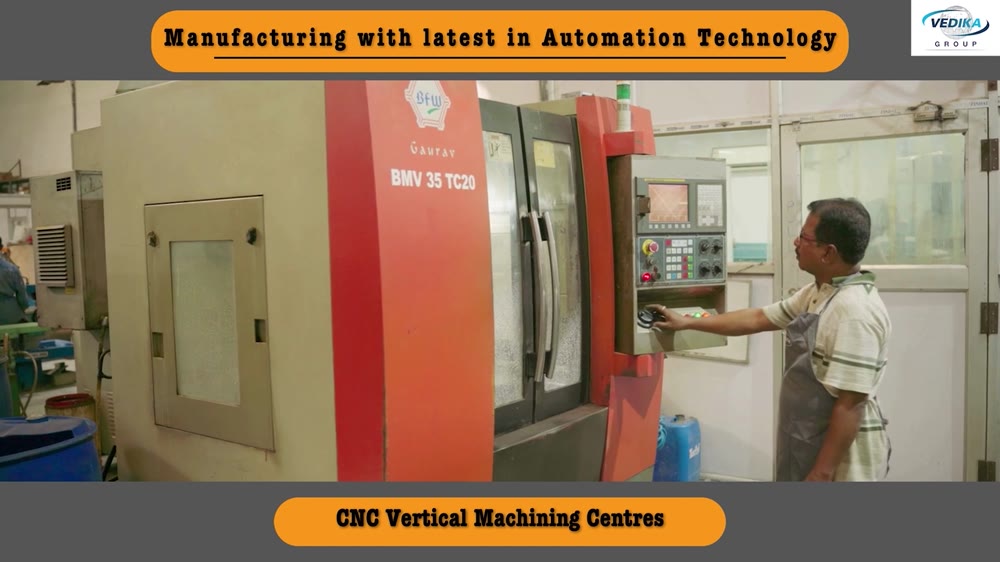 CNC vertical machining centres