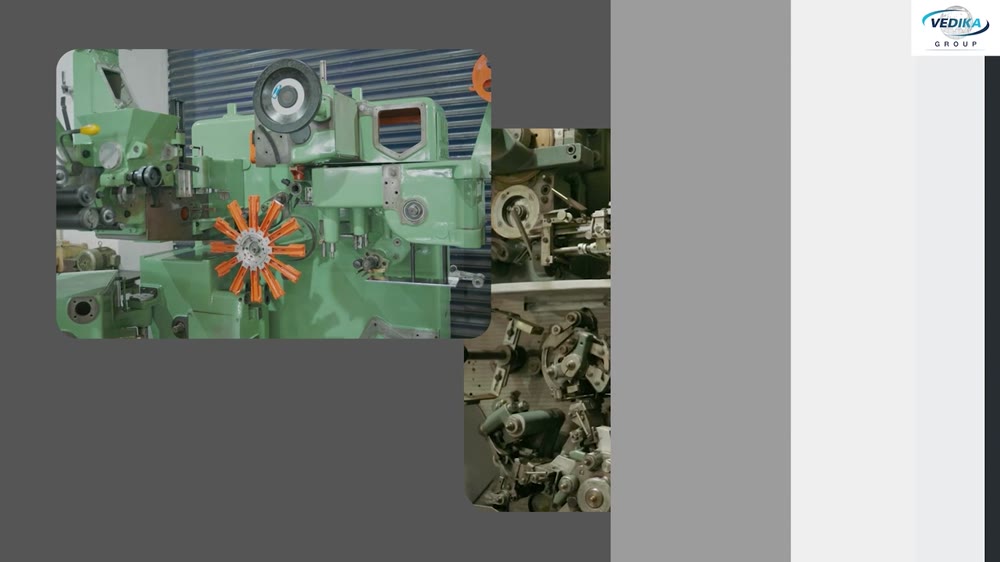 Machine trial on running lines
